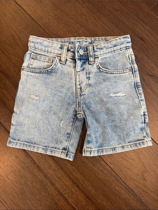 Cat & Jack Other - Cat & Jack Light Blue Denim Boys Shorts Size 4T - C39-170